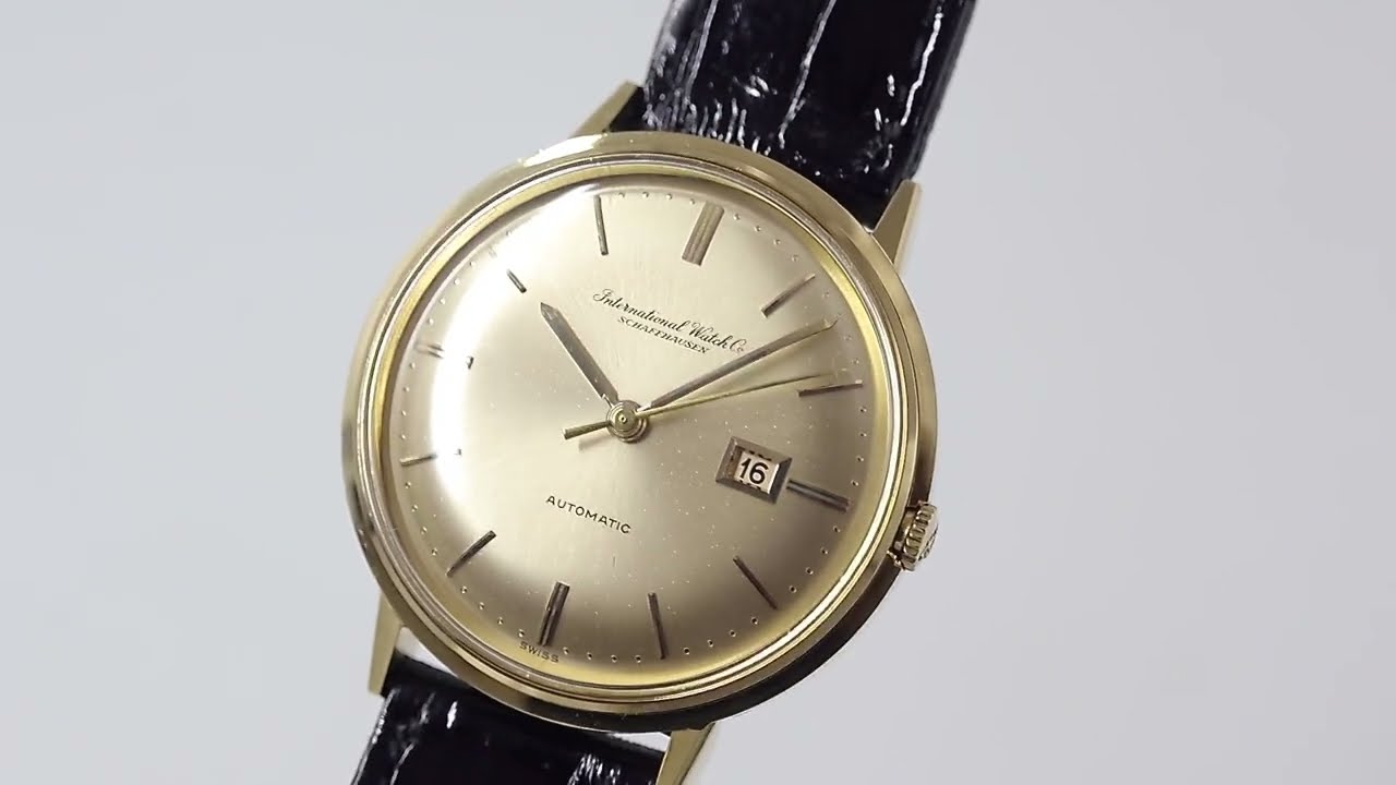 IWC シャフハウゼン 寄り目 18KYG Ref.603A 1962年製【スイートロード