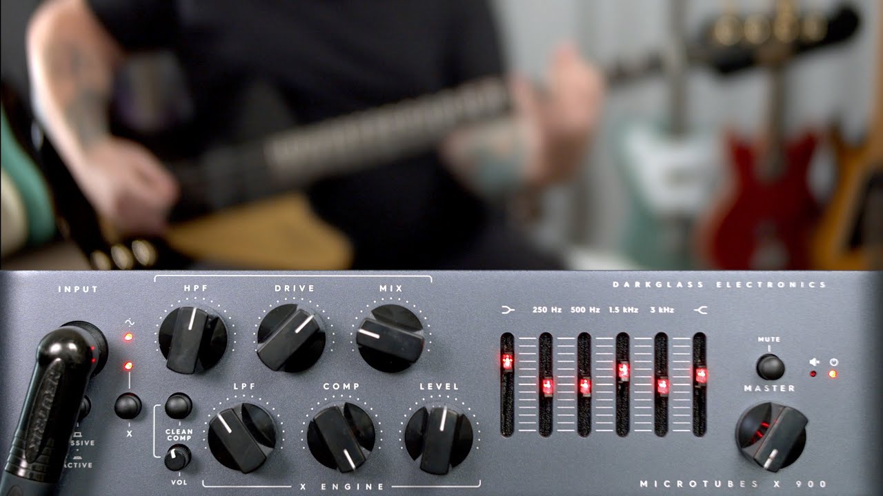 Darkglass Microtubes X900 - YouTube