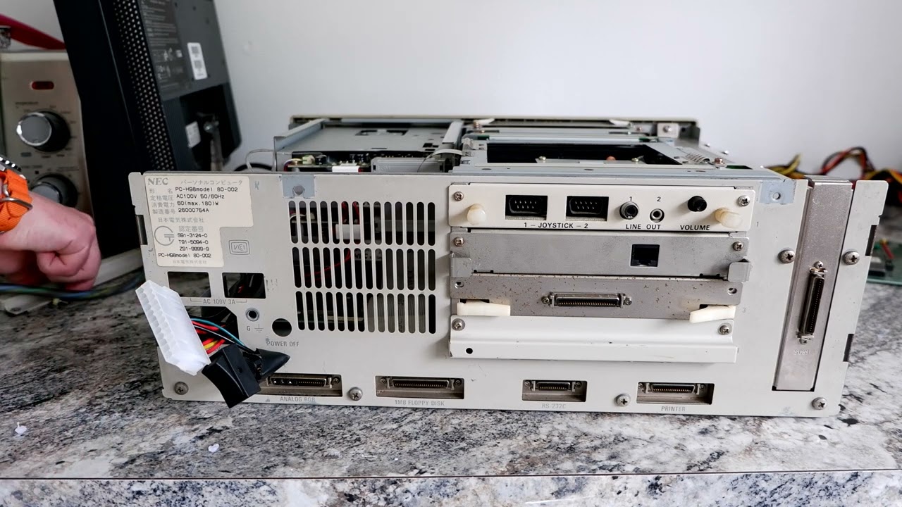 NEC PC-H98: A forgotten DOS workstation from Japan - YouTube
