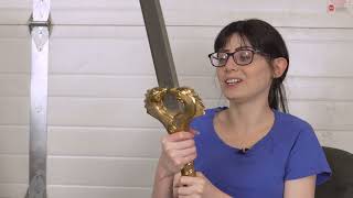 Unboxing Wonder Woman's Real Life Sword! - YouTube