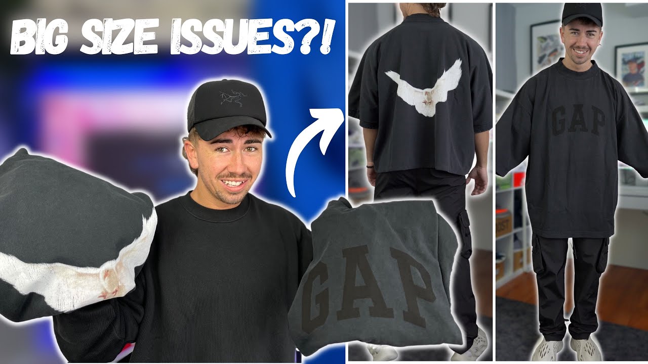 I Spent $400 On Yeezy x Gap x Balenciaga T-Shirts - YouTube