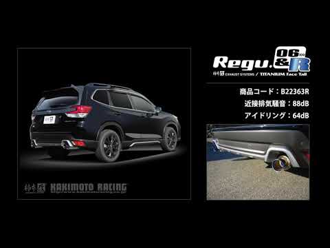 製品情報：Regu.06 & R リアピースのみ ['10加速騒音規制対応モデル