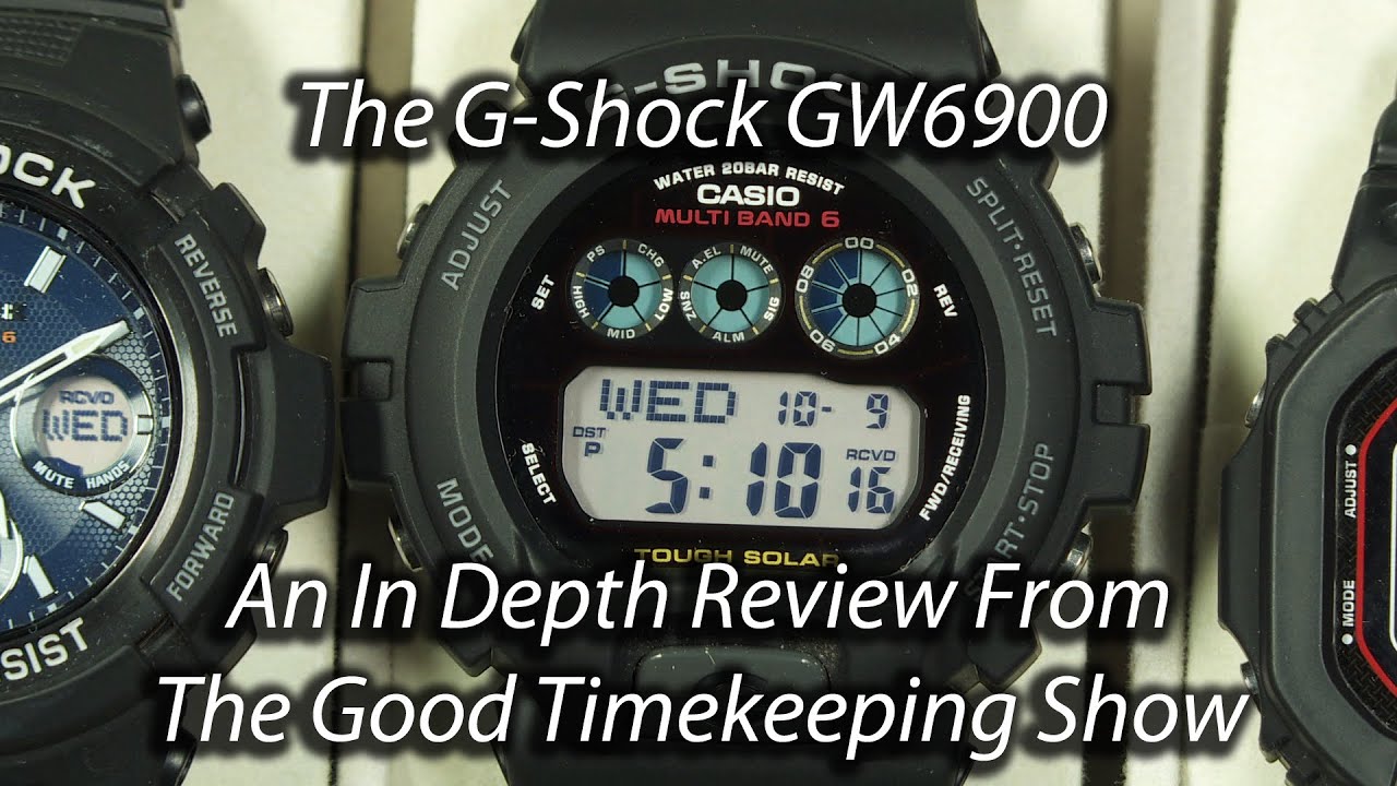 Casio G-Shock GW6900 In-Depth Review - YouTube