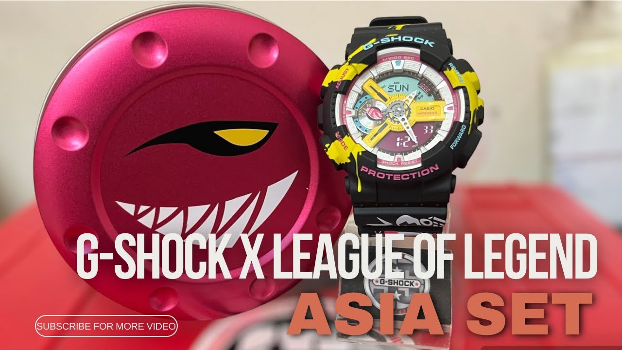 THIS IS NEW WATCH | CASIO G-SHOCK GA 110LL - 1 ADR LEAGUE OF