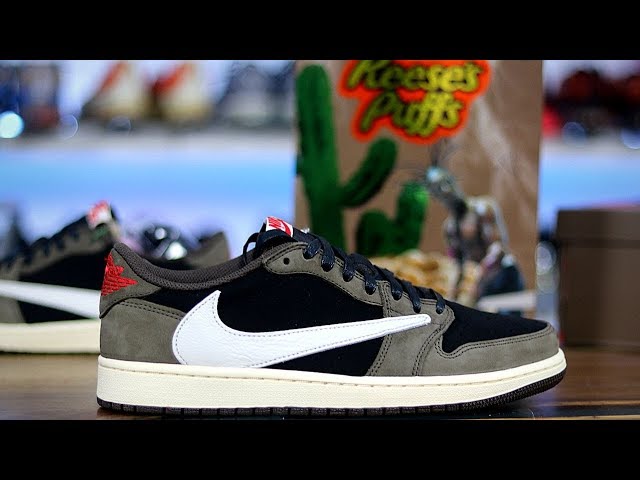 Jordan 1 Retro Low OG SP Travis Scott SNEAKER UNBOXING! - YouTube