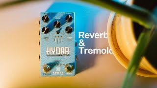 HYDRA Stereo Reverb & Tremolo - Keeley Electronics Guitar Effects