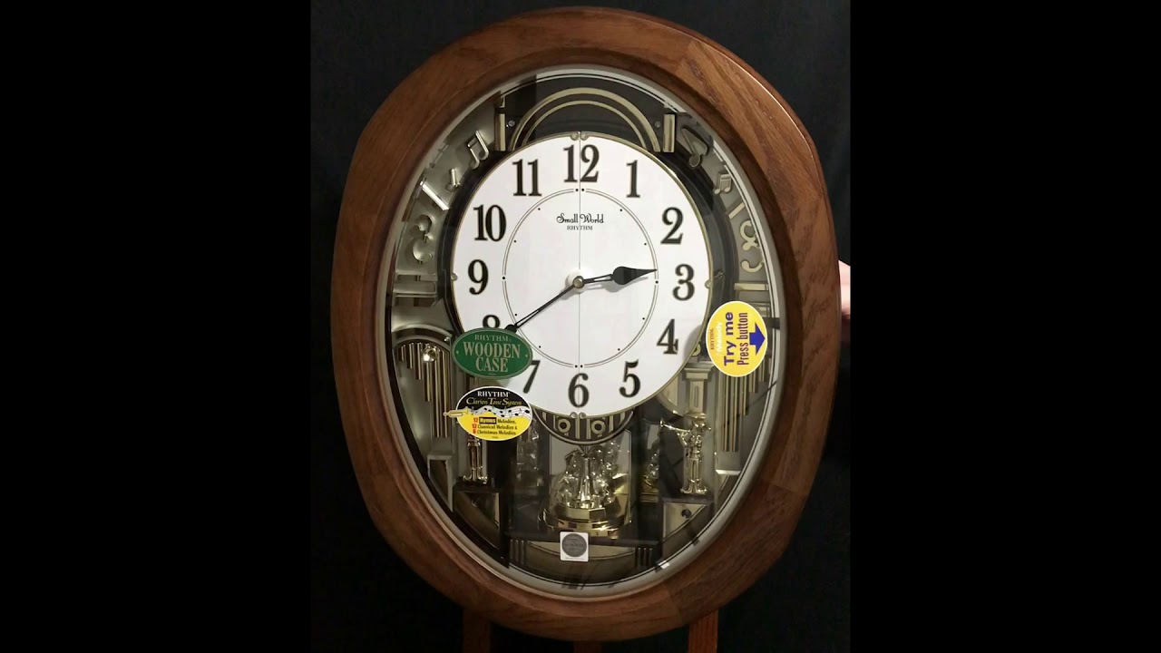 RHYTHM Joyful Blessing Clock - 4MH414WU06 [All Classical Songs