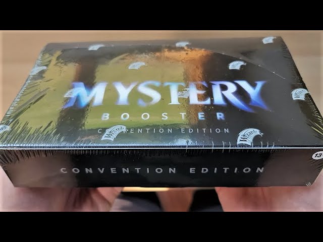 New 2021 Mystery Booster Box Convention Edition - YouTube