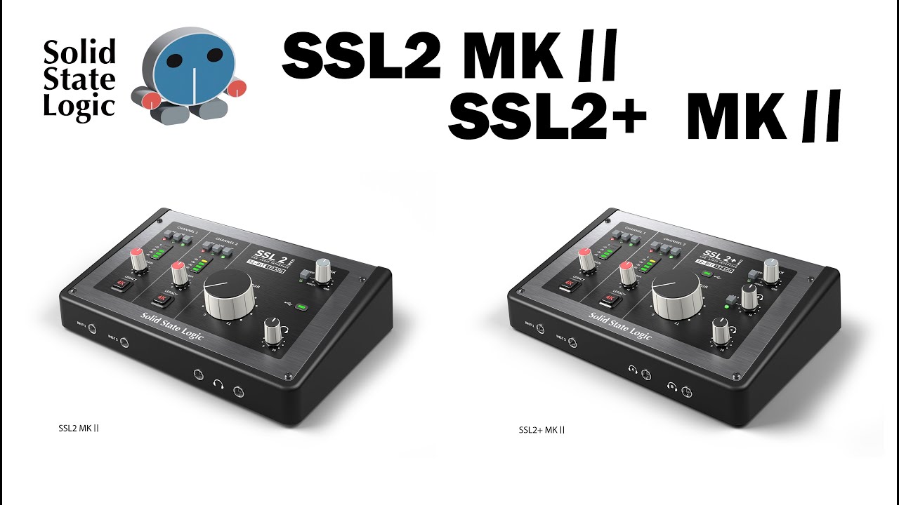 Solid State Logic SSL2 MKII 2in2out USB オーディオインターフェイス