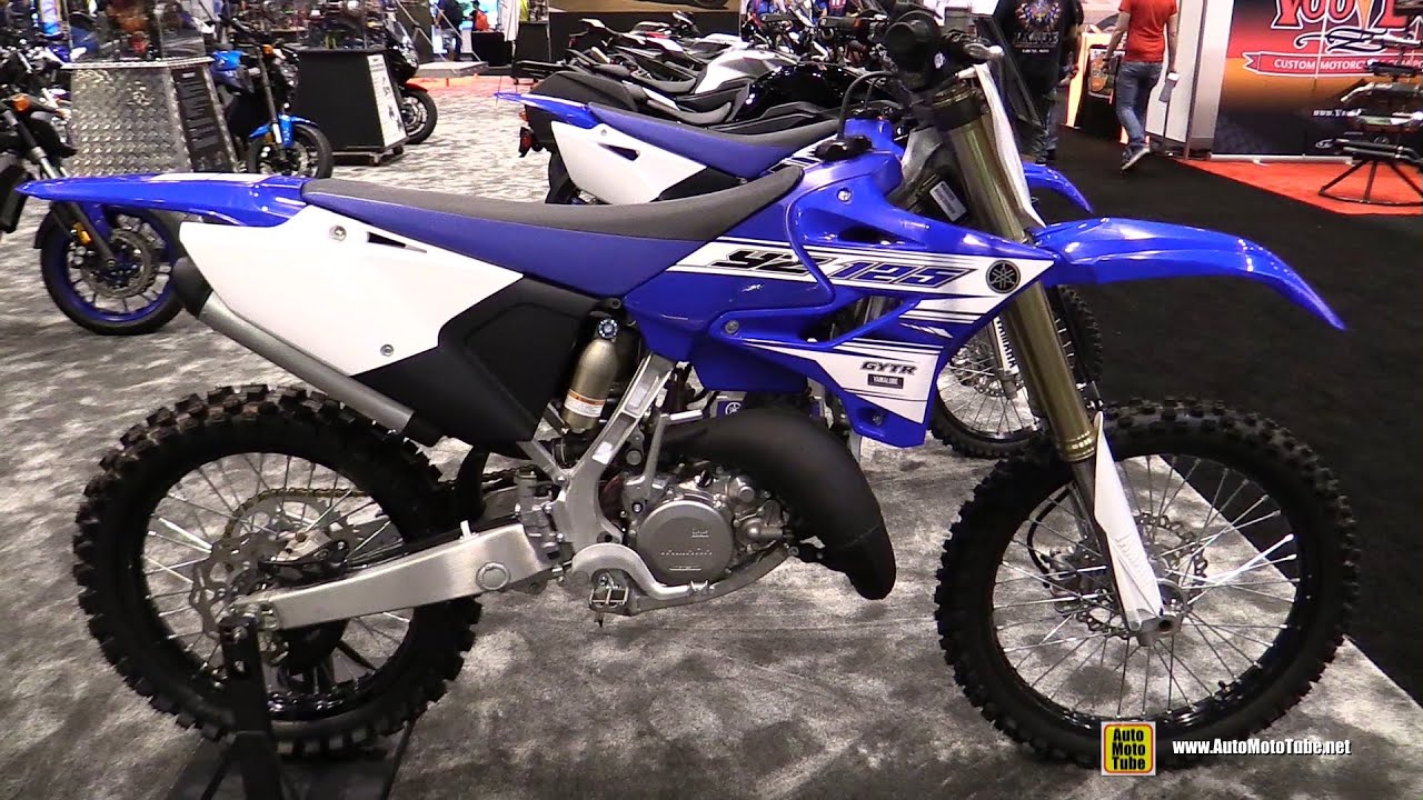 2016 Yamaha YZ125 - Walkaround - 2015 AIMExpo Orlando - YouTube