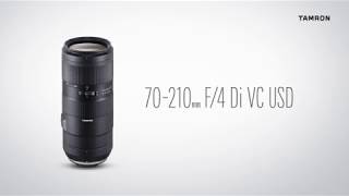 タムロン 70-210mm F/4 Di VC USDモデルA034 プロモーションムービー