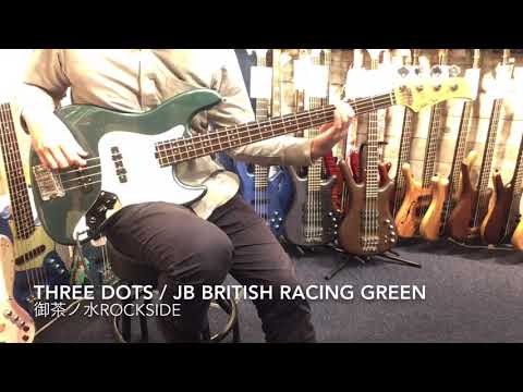 Three Dots Guitars / JB British Racing Green/Rosewood - YouTube