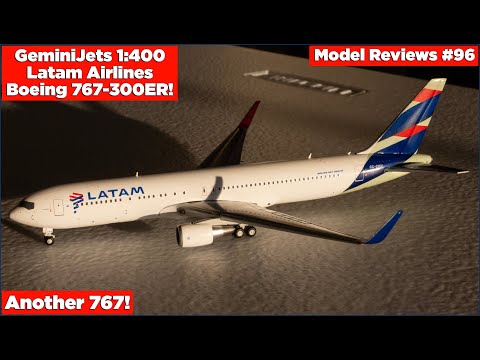 GeminiJets 1:400 Latam B767-300ER! | Model Reviews #96 - YouTube