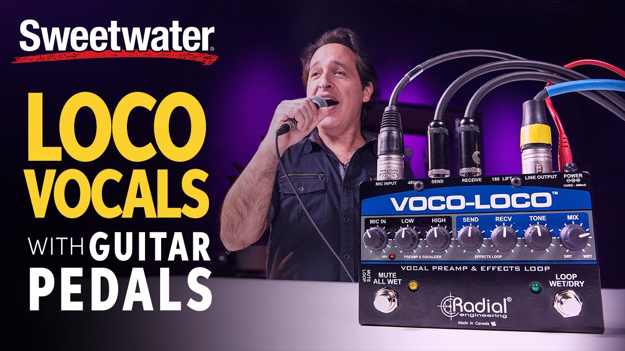 Radial Voco-Loco | Sing Through Guitar Pedals! - YouTube