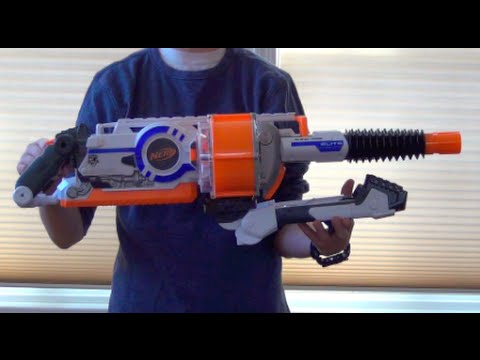 REVIEW] Nerf Rhino Fire Review and Firing Demo - YouTube
