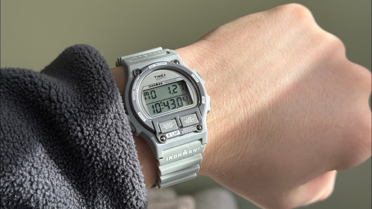 Timex Ironman 8 (Gray Shades) - TW5M54500 - Unboxing and First