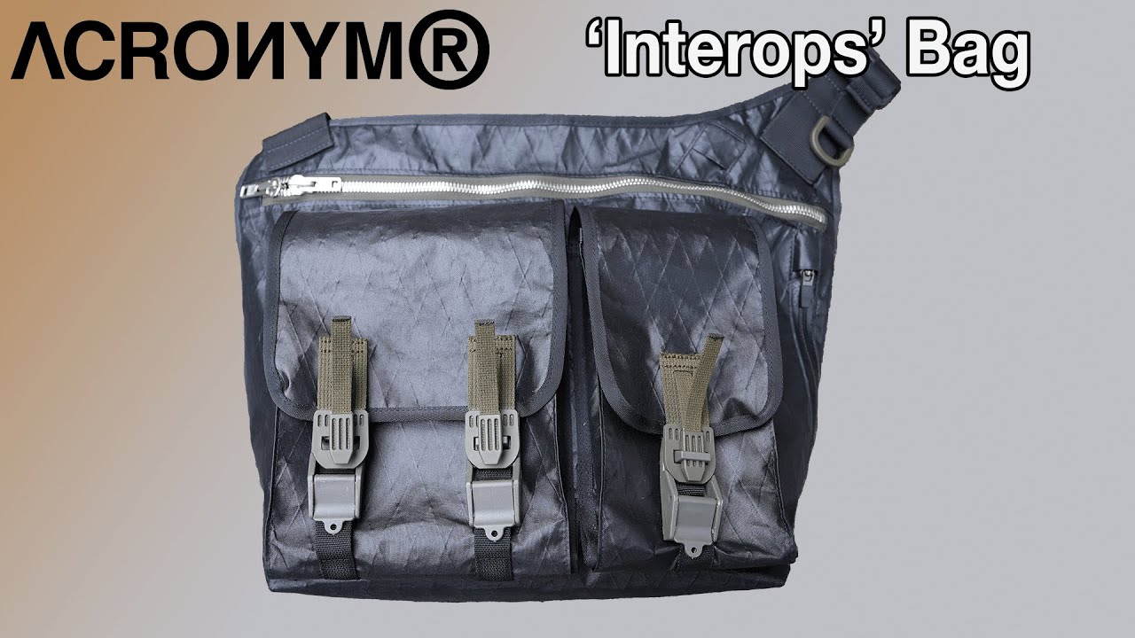 Acronym 3A-1-CR Bag Review - YouTube