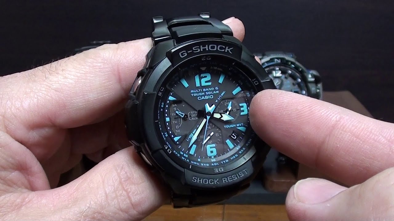 Casio G-SHOCK GW-3000BD Review: GRAVITYMASTER Cockpit Series - YouTube