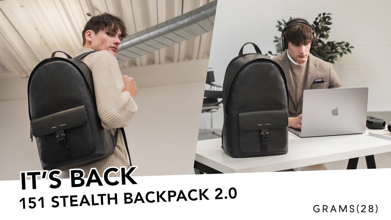 Introducing: The 151 Stealth Backpack by GRAMS28 - YouTube