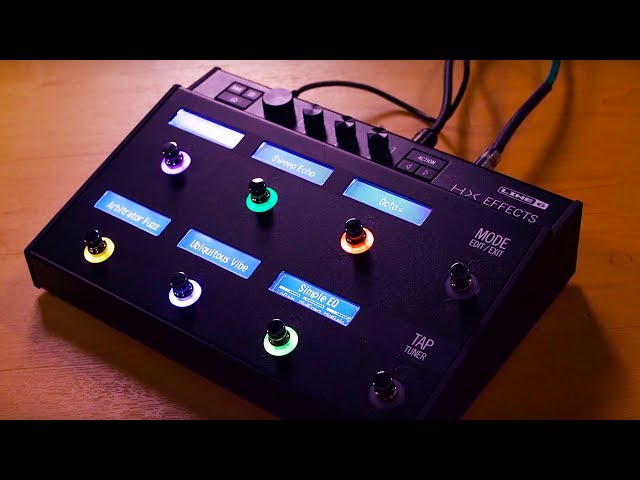Line 6 HX Effects - Demo - YouTube