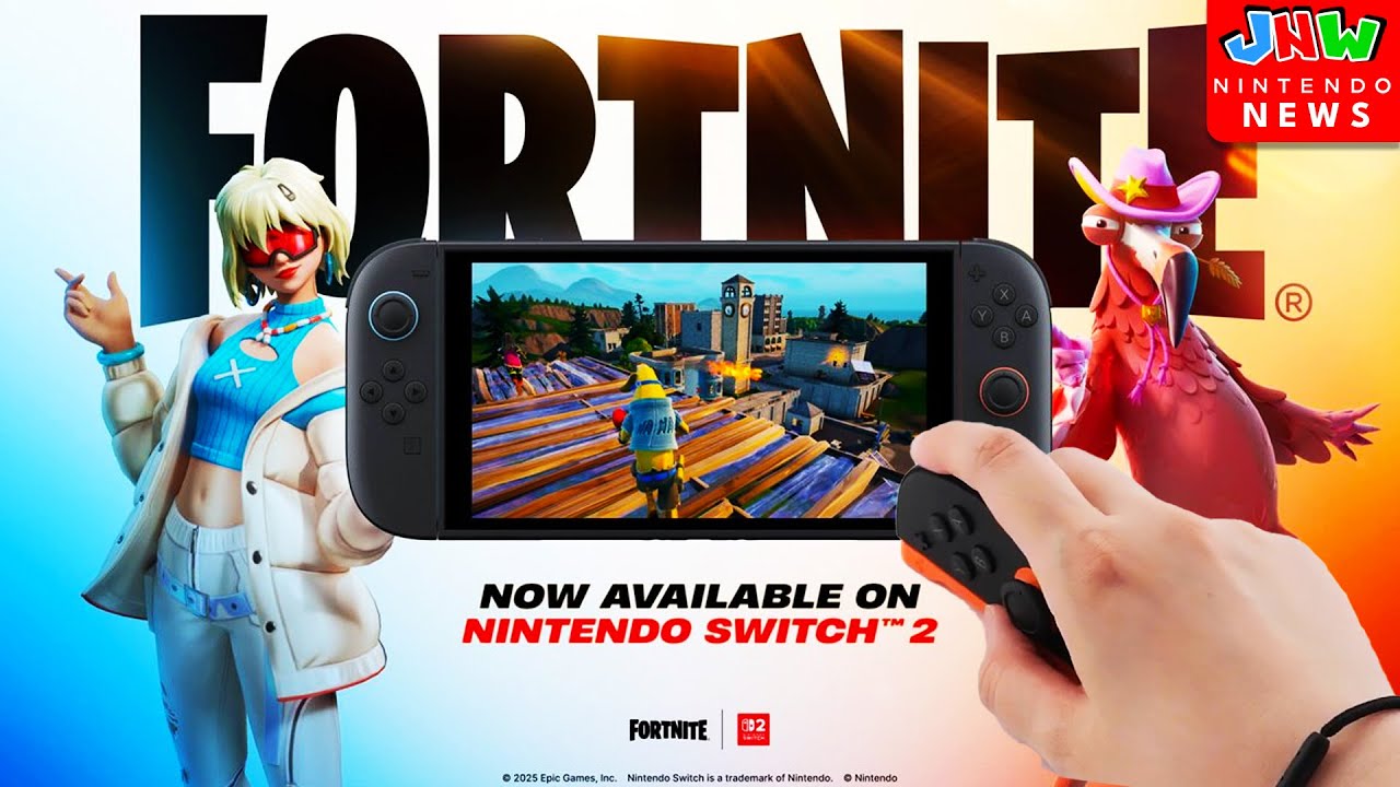 Fortnite on Nintendo Switch 2 Details Revealed (Supports Mouse