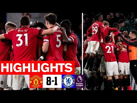 Manchester United 8-1 Chelsea 2020 |All Goals & Highlights - YouTube