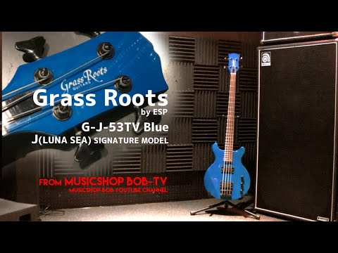 Grass Roots by ESP G-J-53TV Blue J(LUNA SEA)SIGNATURE MODEL【商品