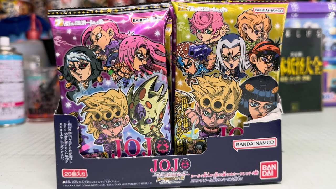JoJo's Bizarre Adventure Golden Wind Sticker Wafers Episodio 02