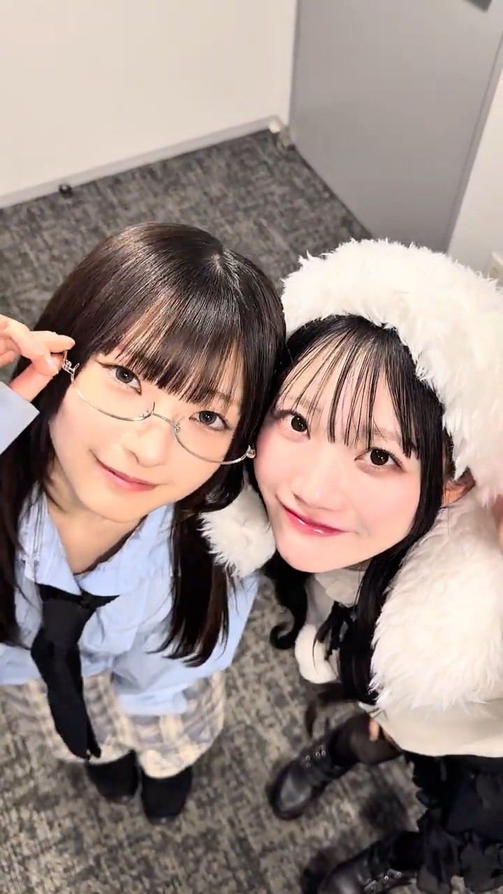 絶対最後まで見て】しおみるを上から見つめてみたら🍑 #きゅんかわ