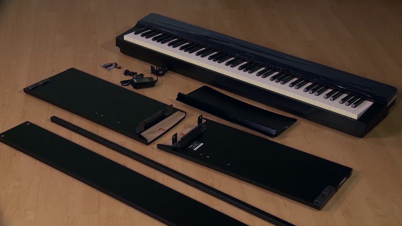 Casio Privia PX-160 - Assembly Guide - YouTube