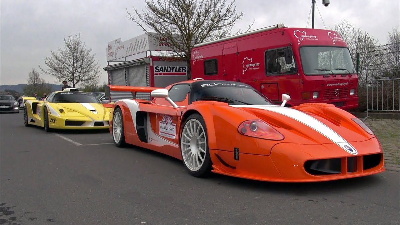 Maserati MC12 Corsa & Ferrari Enzo ZXX by Edo Competition! INSANE