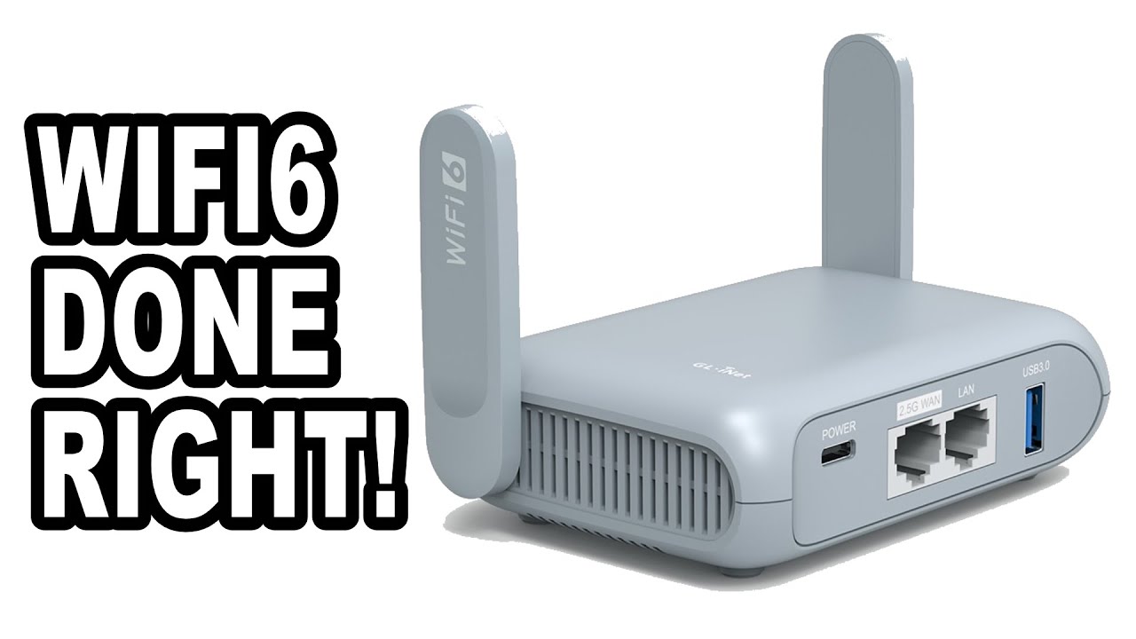 Travel with WiFi 6 - GL-iNet Beryl GL-MT3000 WiFi 6 Travel Router