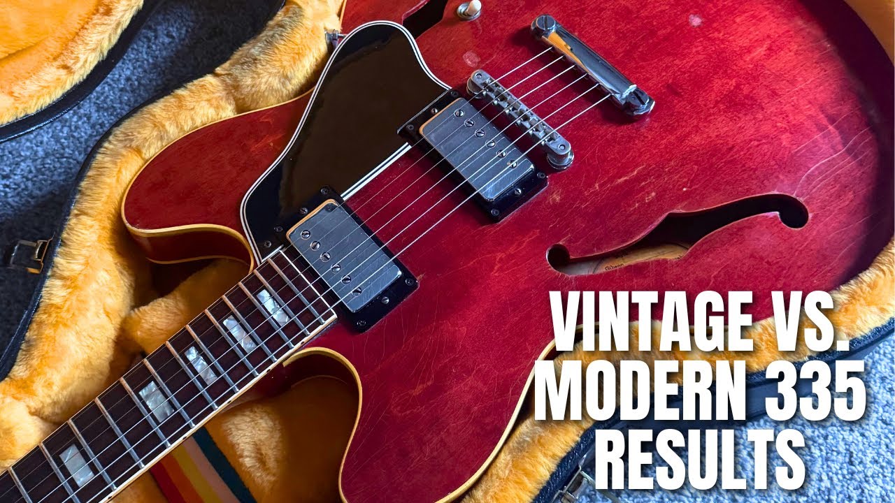 Could You Tell the Difference? Vintage vs. Modern Gibson ES-335