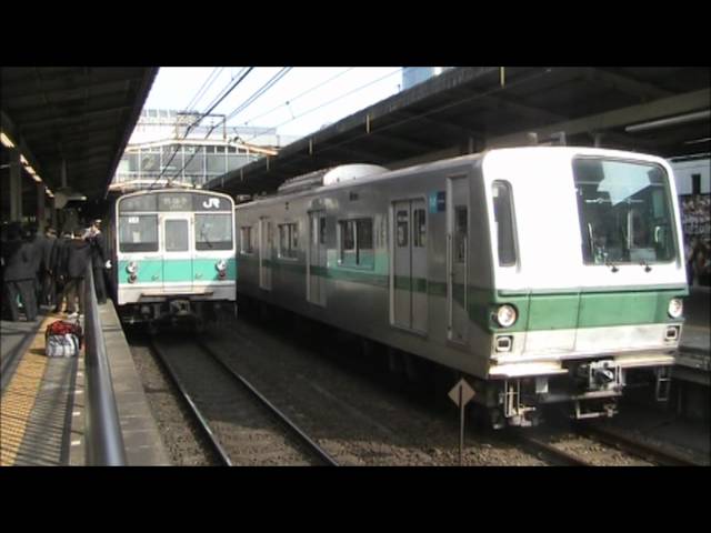 東京メトロ千代田線 6000系 側面ラインカラープレート車消滅 - YouTube