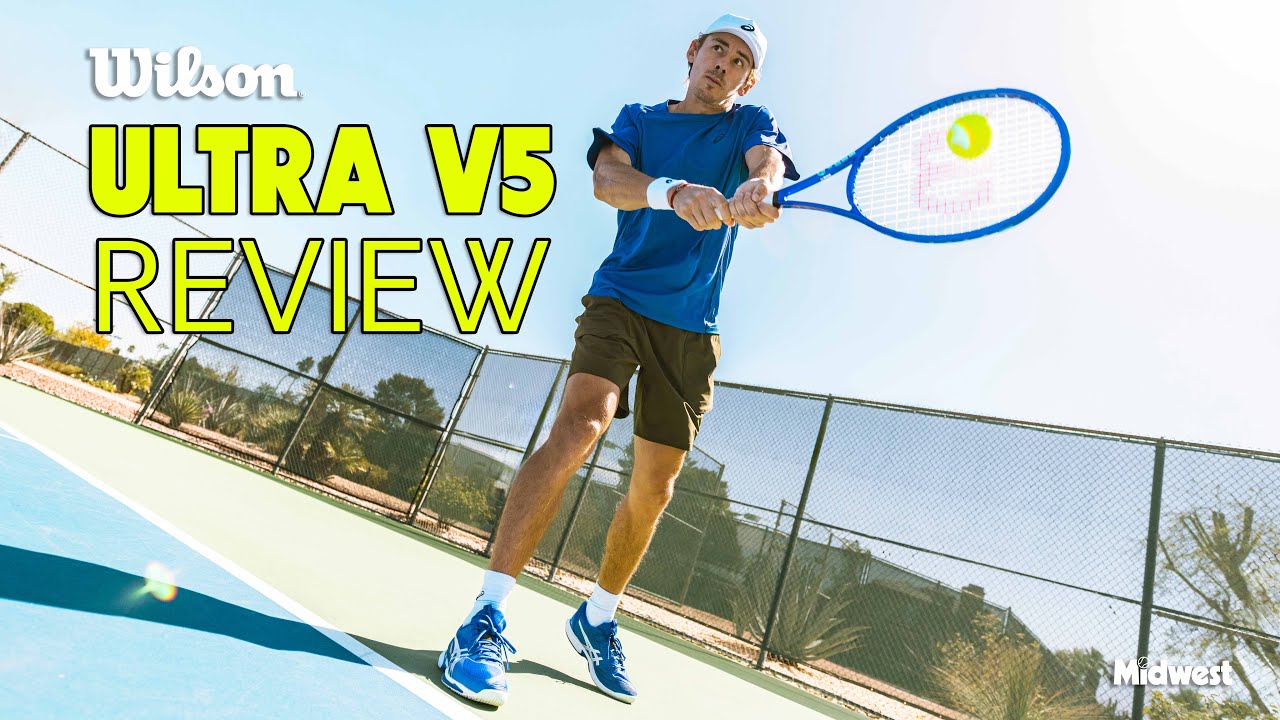 Wilson Ultra 100 v5 Tennis Racquet | Midwest Racquet Sports