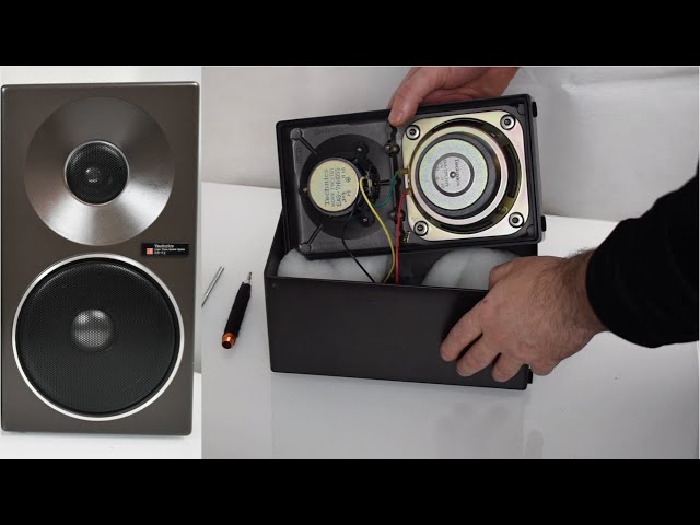 Technics SB-F2 - A Look Inside - Linear Phase Speaker System - YouTube