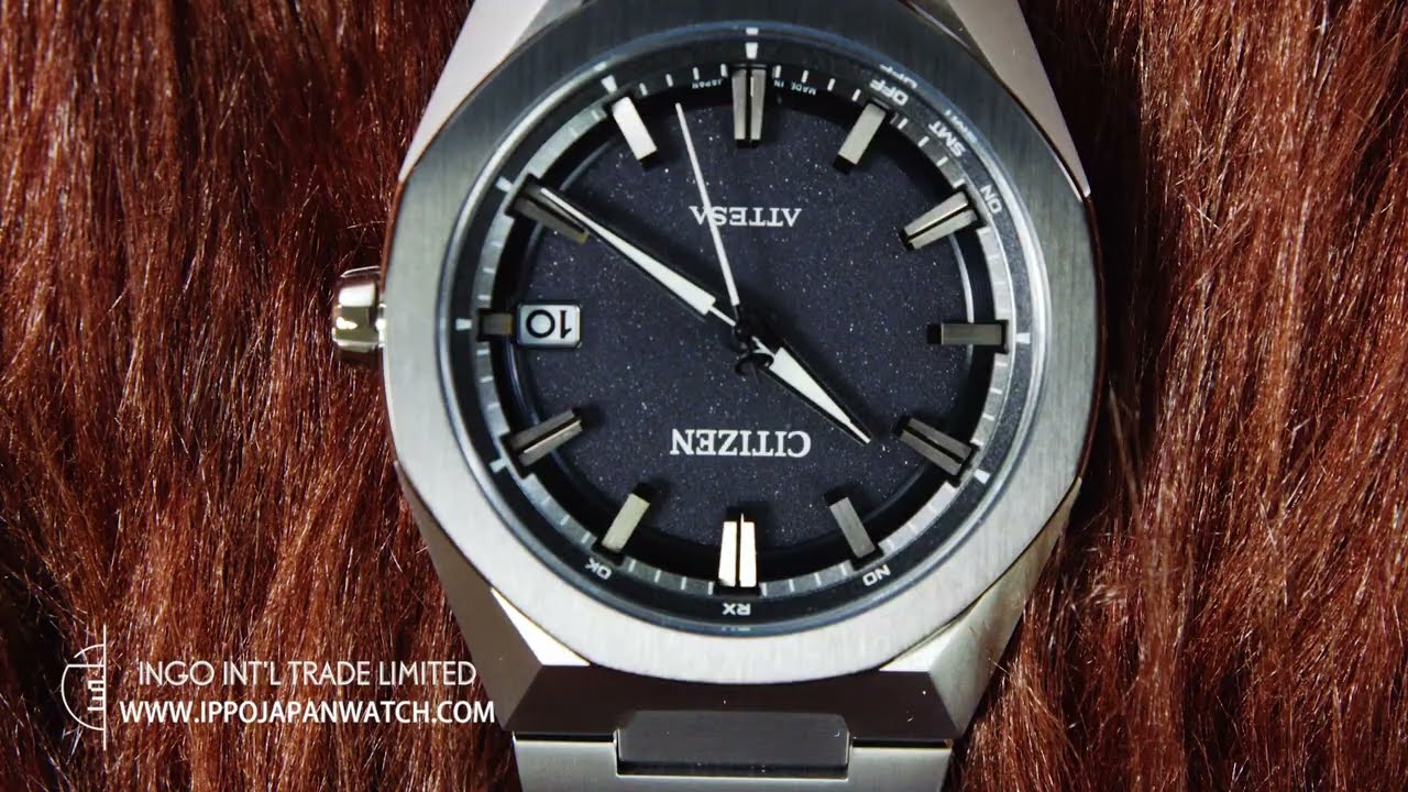 Citizen ATTESA CB3044-55E Eco-Drive Solar Power Radio Controlled