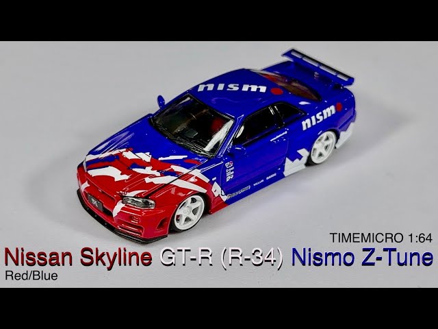 Unboxing Time Micro 1:64 Nissan Skyline GT-R (R34) Nismo Z-Tune