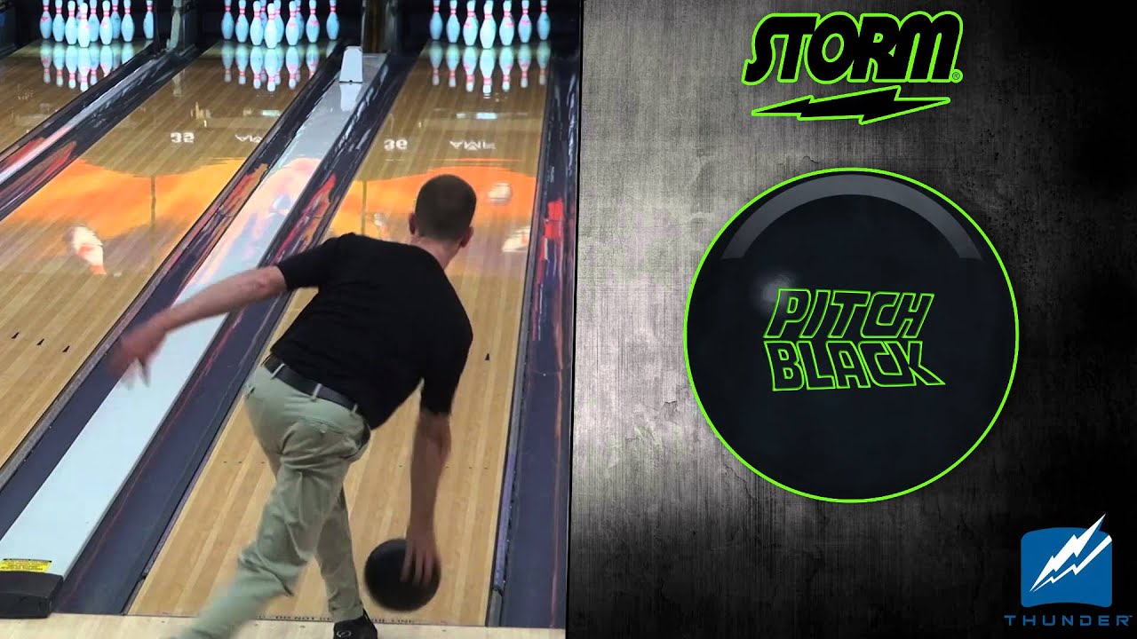 Storm Pitch Black Bowling Ball FREE SHIPPING - BuddiesProShop.com