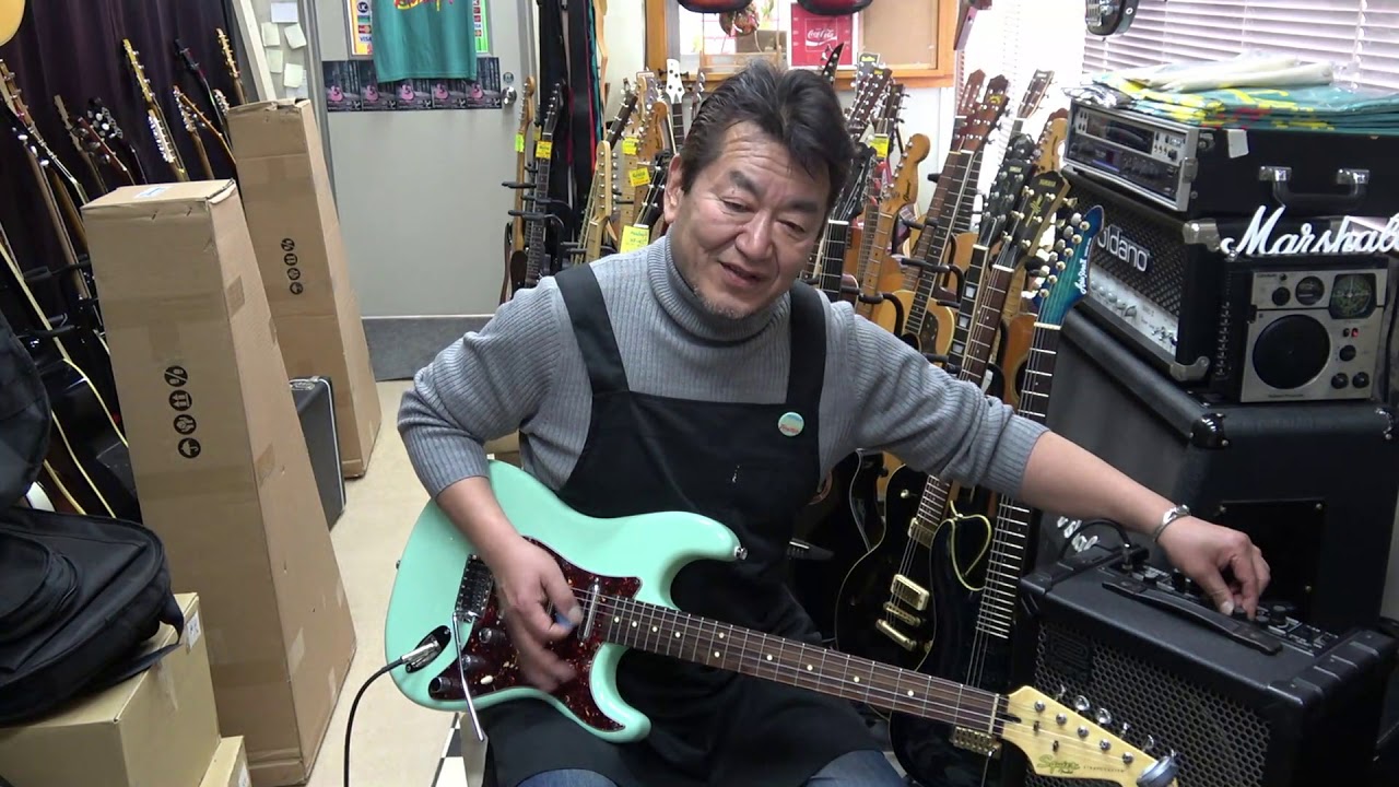 Squier Vintage Modified Surf Stratocaster スクワイヤーbyフェンダー