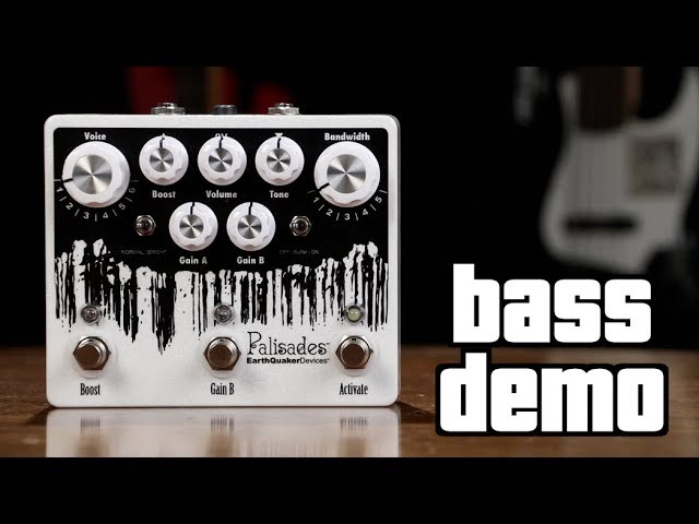 Earthquaker Devices Palisades Bass Demo - YouTube