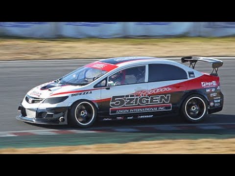 HONDA CIVIC TYPE R FD2 5ZIGEN TURBO 532HP! - YouTube