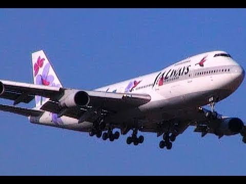 JAL Boeing 747 リゾッチャ＆鶴丸＆ようこそJAPAN - YouTube