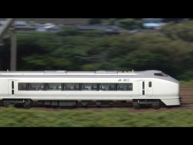 Nゲージ・鉄道模型 KATO 651系「スーパーひたち」 - YouTube