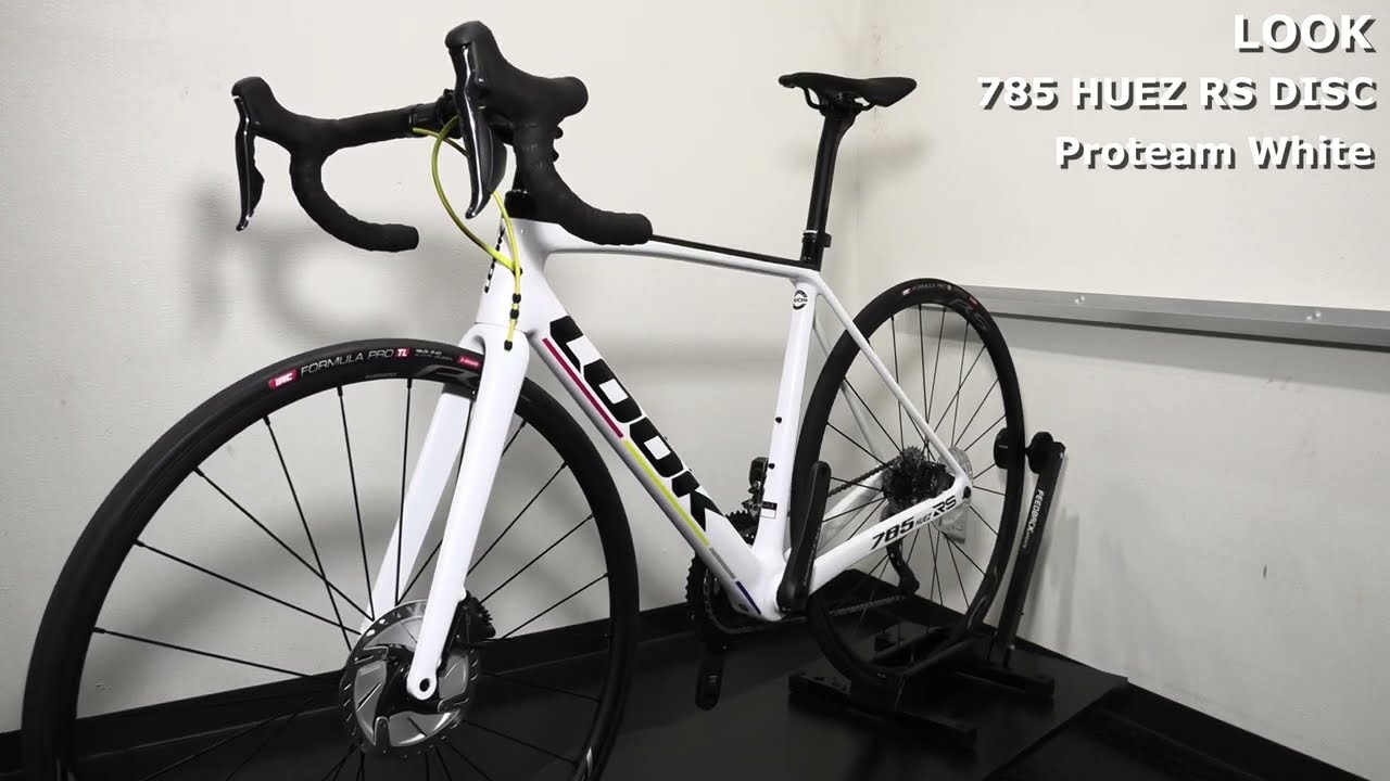 LOOK 2022 ROADBIKE 785 HUEZ RS DISC（Proteam White Glossy） - YouTube