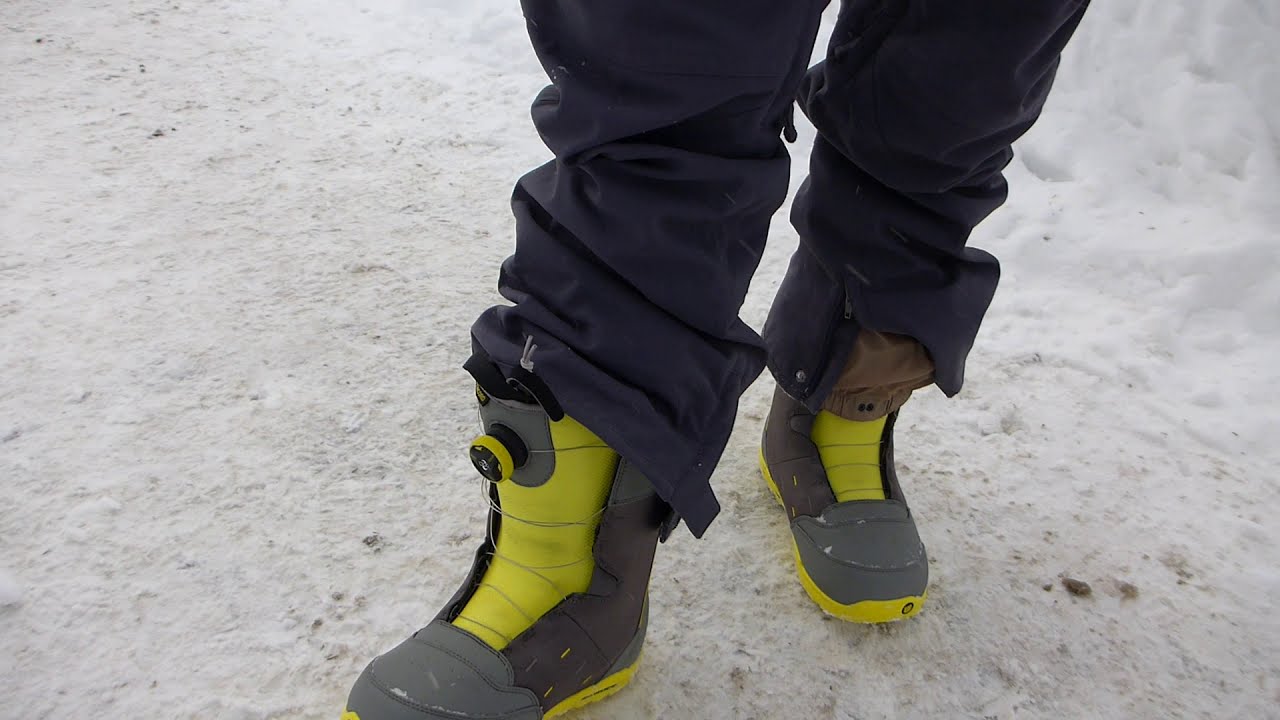 Burton Concord BOA Snowboard Boot Review