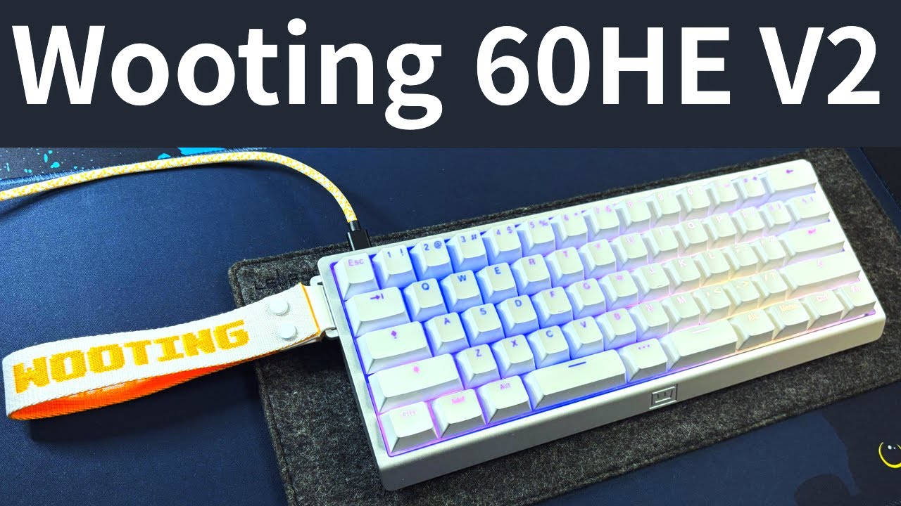 Original Lapitori] Wooting 60HE V2 Split Space Ver. Review!! 