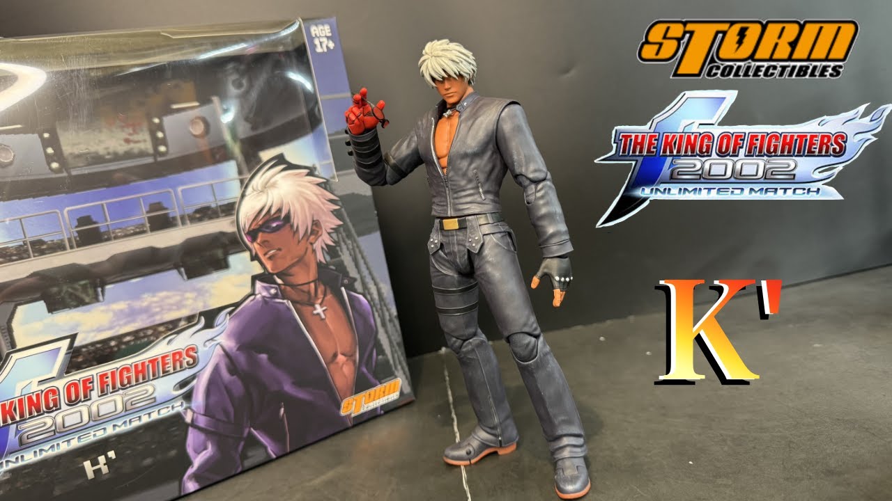 STORM COLLECTIBLES K' 【KOF figure】 K DUSH - YouTube