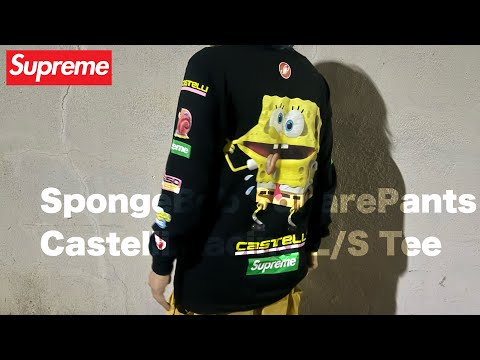 Supreme スポンジボブ ロンT Lサイズ Supreme®/SpongeBob SquarePants