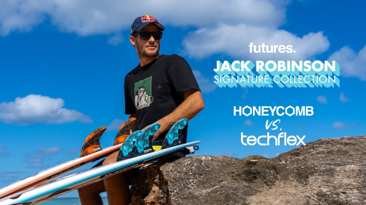 Jack Robinson Signature Techflex | Thruster Fins | Futures Fins
